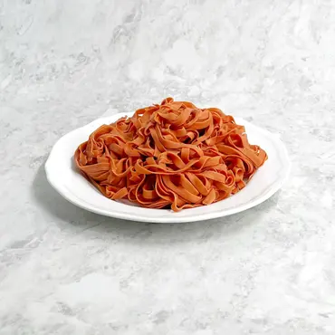 Färsk tagliatelle pasta