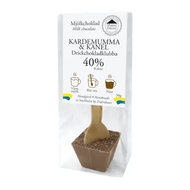 Drickchokladklubba Kardemumma & Kanel