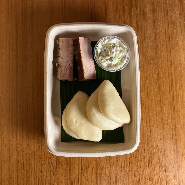 Pork Bao m Wasabi-slaw