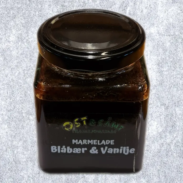 Marmelade fra Ost & Sånt, Blåbær & Vanilje
