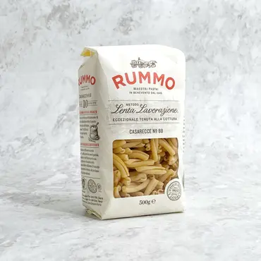 Casarecce pasta från Rummo