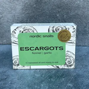 Escargots (snegler) fennel & garlic
