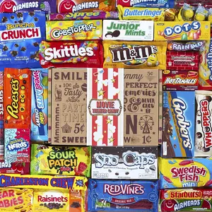 Kino Godteri Pakke fra USA Vintage Candy