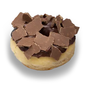 Melkesjokolade & Smash donut