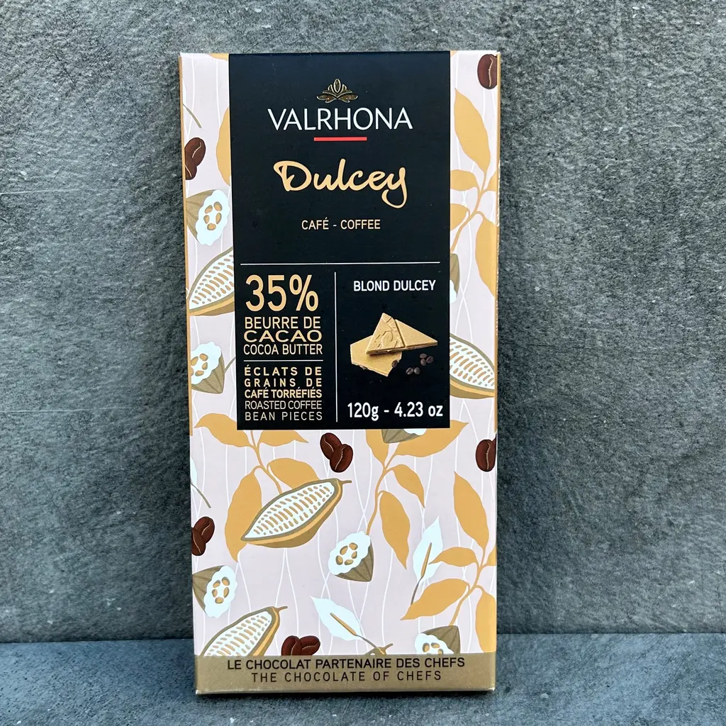 Buy Valrhona Dulcey Roasted Coffee 35% Chocolate Bar