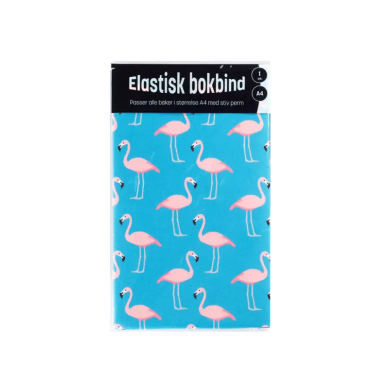 Bokbind tekstil Flamingo