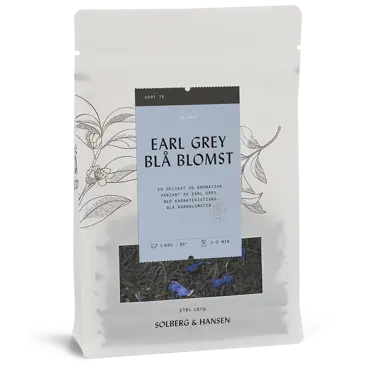 Earl Grey Blå Blomst