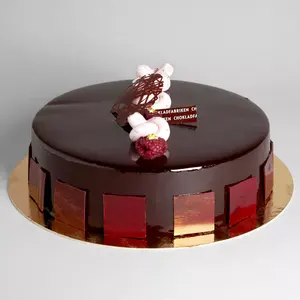 Choklad & Hallon tårta