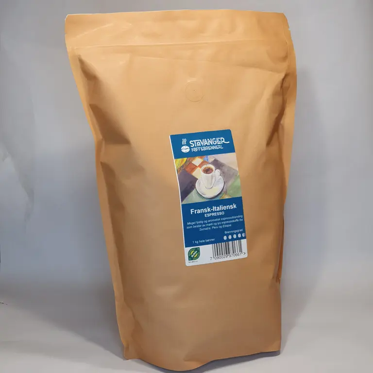 Fairtrade Espresso kaffebønner 1 KG