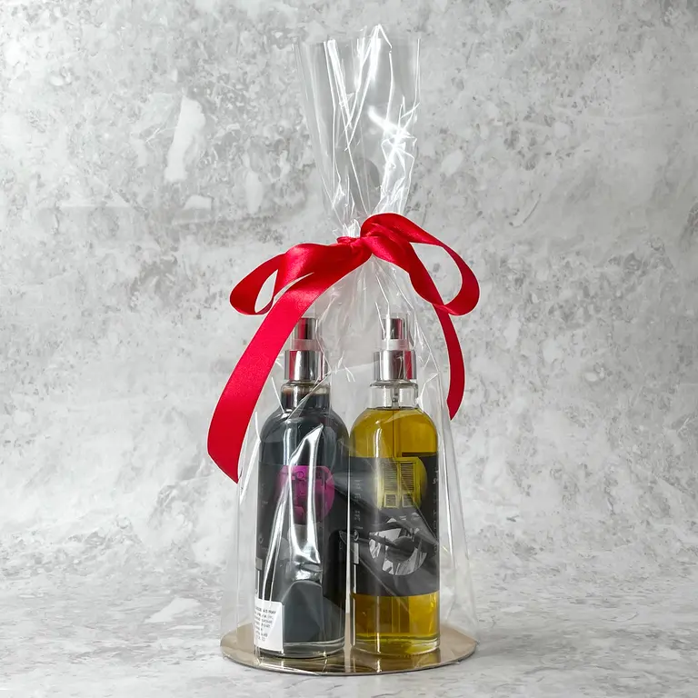 Presentpåse, olivolja & vinäger spraykit