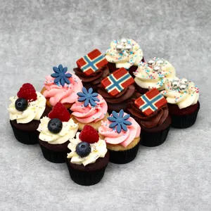 12/48 mini cupcakes 17. mai
