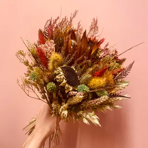 Tørkede Blomster - Vintage Bukett