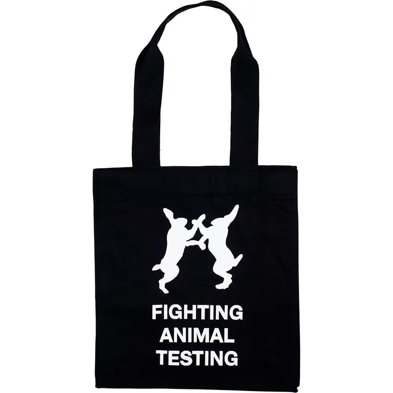 Tote bag: Fighting Animal Testing