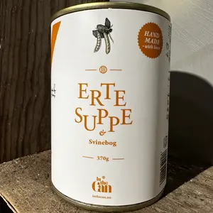 Erte suppe med svinebog - In The Can