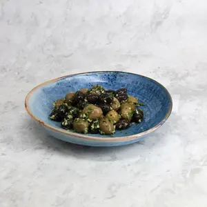 Vitlök,Persilja, citron chili oliver