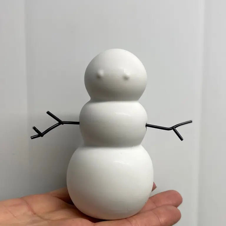 Snømann ☃️ Julepynt!