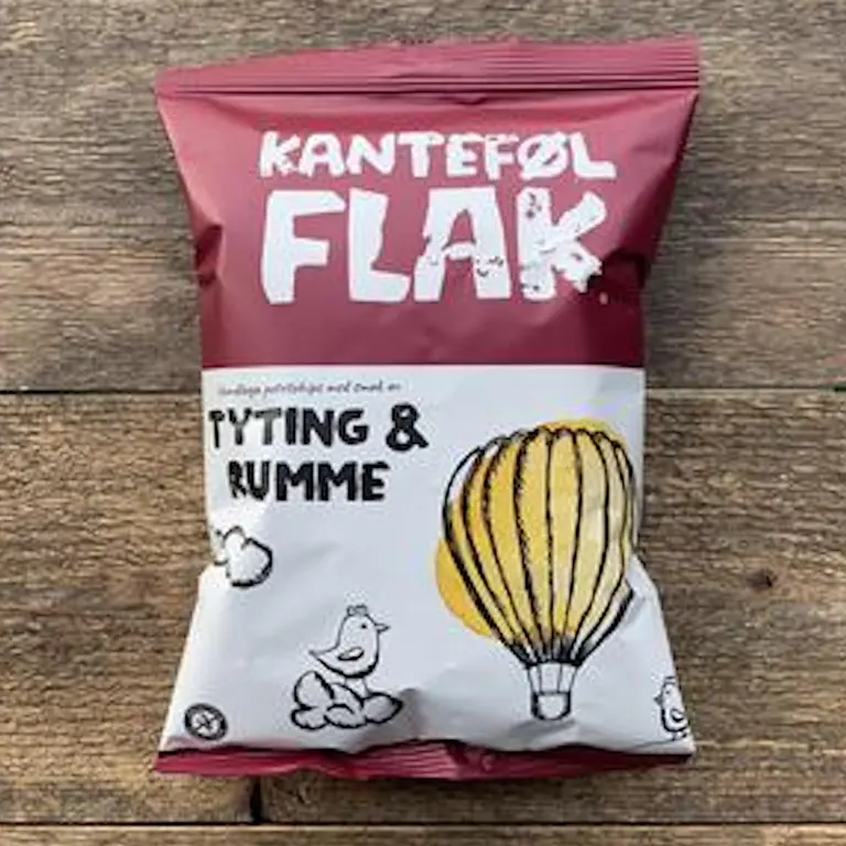 Kanteføl chips  Tyting