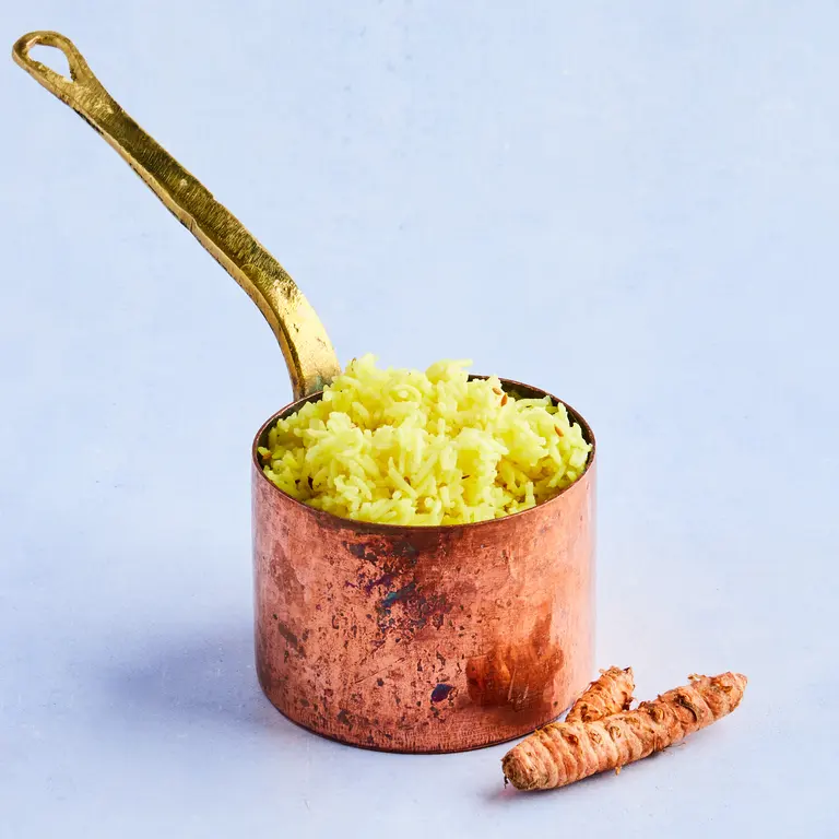 Yellow Shah Jeera rice