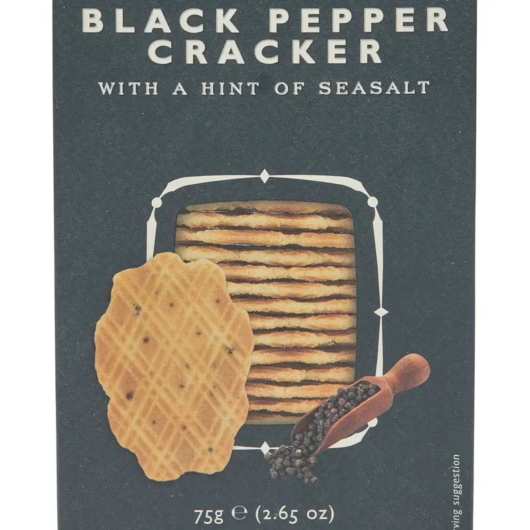 Kjeks med svart pepper