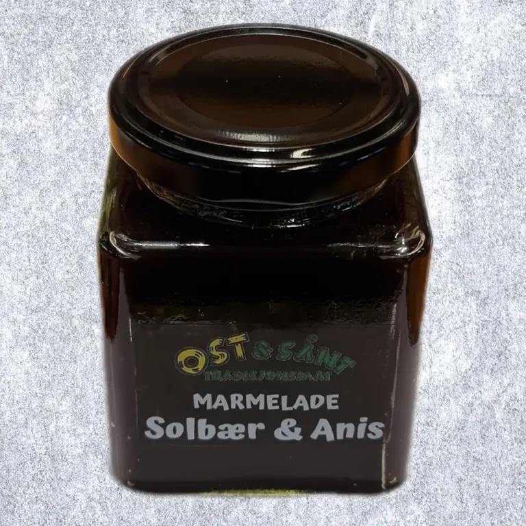 Marmelade fra Ost & Sånt, Solbær & Anis