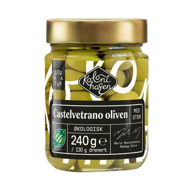 Økologiske Castelvetrano Oliven
