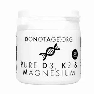 Pure Vitamin D3, K2 & Magnesium 60stk