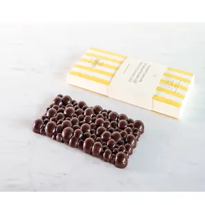 Sjokoladeplate med pasjonsfruktganache