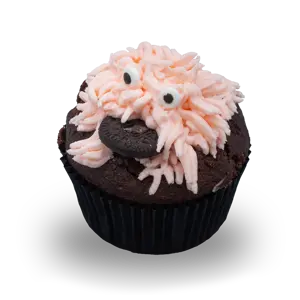 Rosa Cookie Monster cupcake