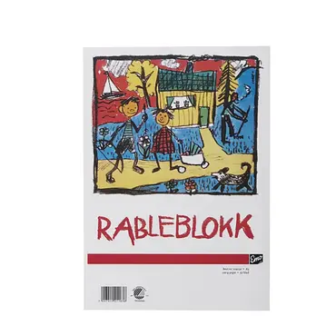 Rableblokk EMO A4 100g 50 blad