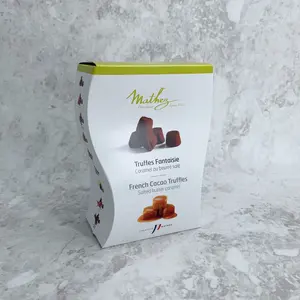 Chokladtryfflar med saltkola från Mathez