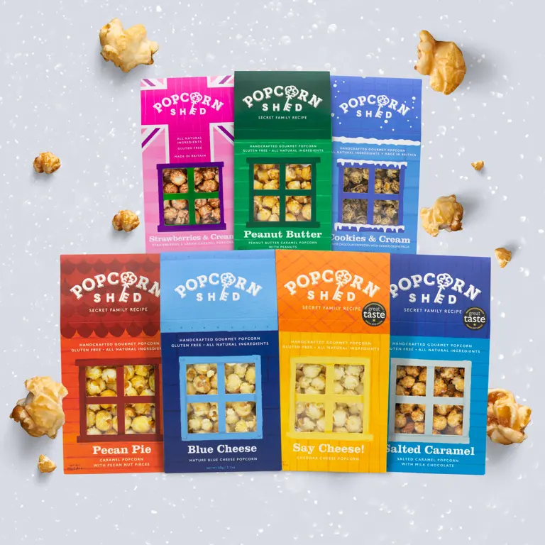 Megapack Gourmet Popcorn - Bestselgere!