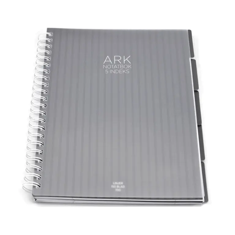 Notatbok ARK A4 5 index