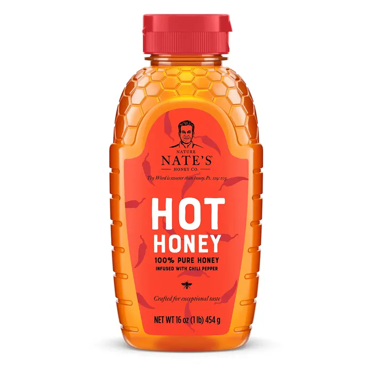 Nature Nate's Hot Honey (Honning) 454g