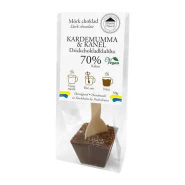 Drickchokladklubba Kardemumma & Kanel