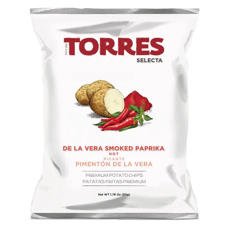 Paprika-chips med Pimentón de la Vera