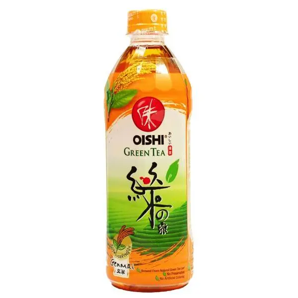 Oishi green tea genmai