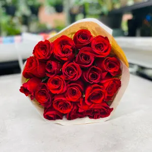 Røde Roser - Lovely - 20 stk