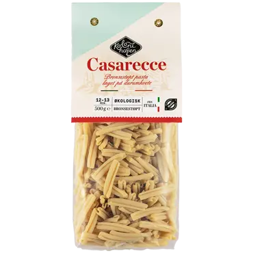 Økologisk Casarecce pasta 500gram