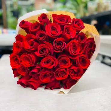 Røde Roser - Lovely - 30 stk