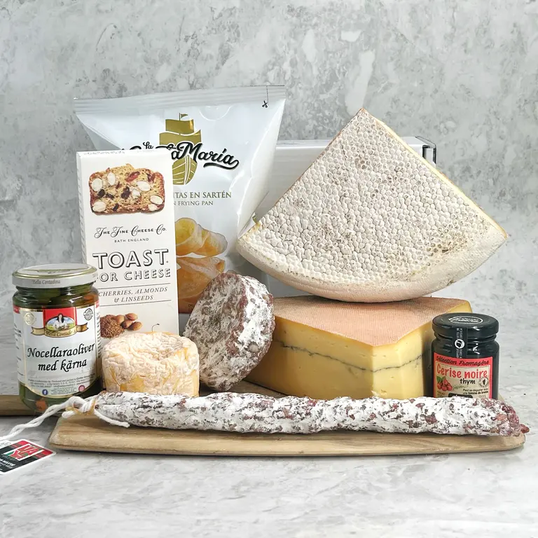 Fromageriets ost och charklåda deluxe