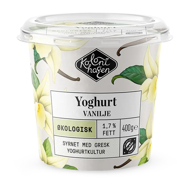 Yoghurt 400 g vanilje