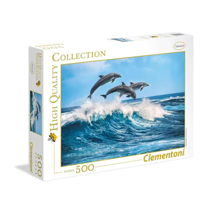 Puslespill 500 Delfiner