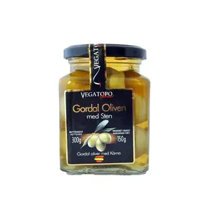 Grønne oliven Gordal 300 g