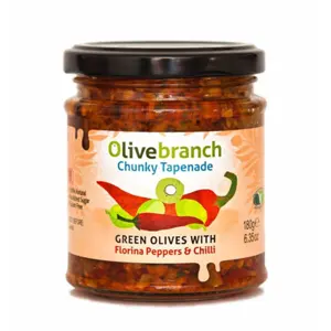 Oliventapenade m/paprika og chili 180g