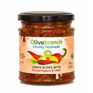Oliventapenade m/paprika og chili 180g
