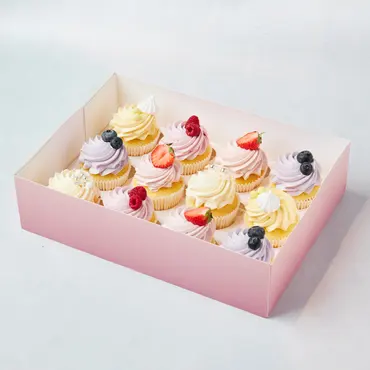 12-pack Vanité Cupcakes Pastell Mix